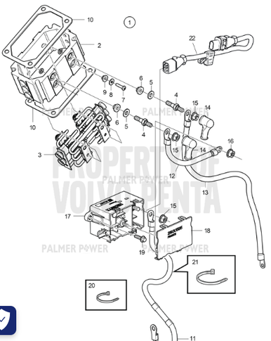 VOLVO PENTA 24122689 Relay | PalmerPower