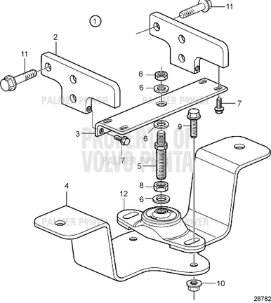 VOLVO PENTA 983974 Flange Screw | PalmerPower
