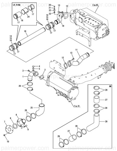 YANMAR 148660-49360 Csw Pipe | PalmerPower
