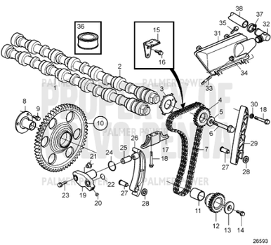 VOLVO PENTA 190993 Hose | PalmerPower
