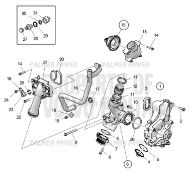 VOLVO PENTA 20810238 Cover | PalmerPower