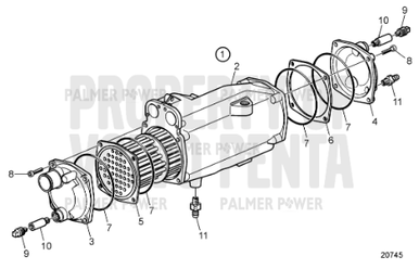 VOLVO PENTA 21202089 Heat Exchanger | PalmerPower