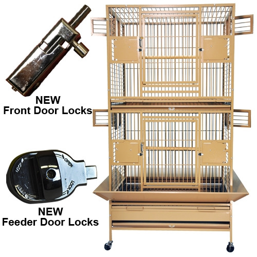 stackable bird cages