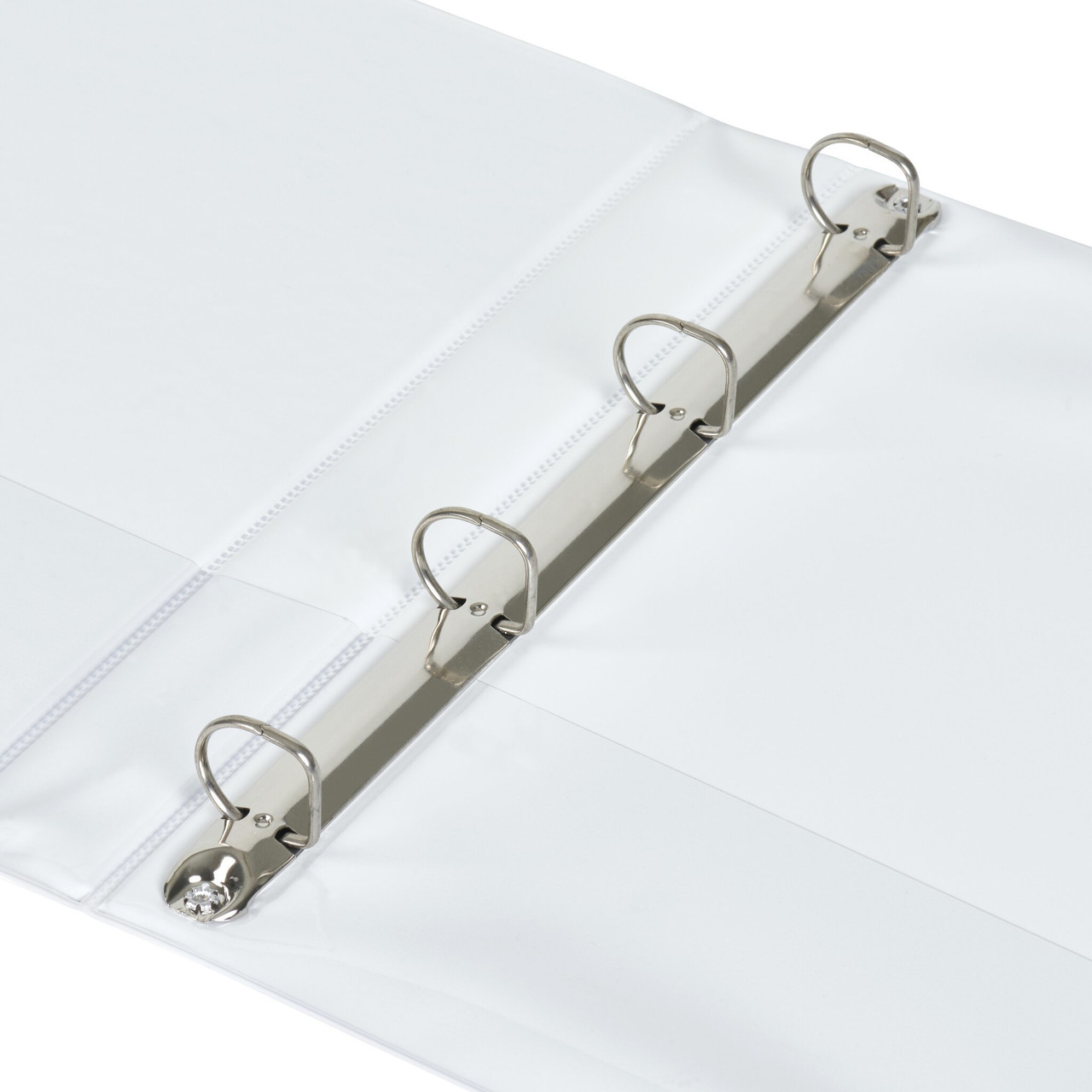 A4 4-Ring White View Binders