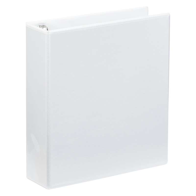 A4 2" White 4-Ring Binder