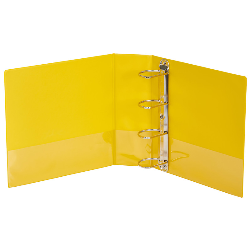 A4 4 Ring Binder 3 Inch Yellow  Free Shipping On Orders Of $500