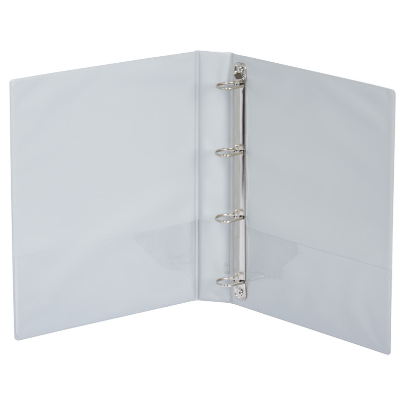 A4 4 Ring Binder 1 Inch Gray  Free Shipping On Orders Of $500