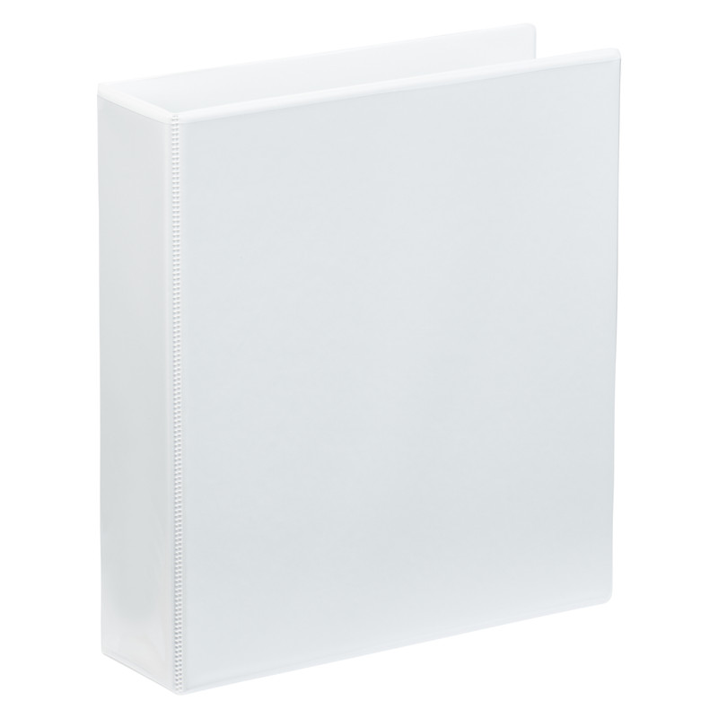 A4 2” White 3-Ring Binder