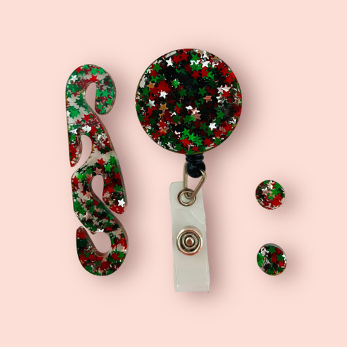 Essentials Set - Set of 3 - 'CHRISTMAS STAR GLITTER' 