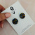 Stud Earrings - 'AUTUMN HUES' - Mega Size - Glossy Resin