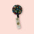 Retractable Badge Reel - Acrylic - 'RAINBOW GLITTER'