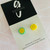 Kids Stud Earrings - Acrylic - Tutti Fruity - Lemon/Lime