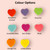 ACRYLIC Stud Earrings - HEART -  Pastels - Choose Your Own Colour - Regular Size