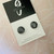 Stud Earrings - Clay - 'DASH OF MIDNIGHT' - Regular Size 
