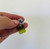 Statement Earrings - Acrylic -  Dangle - SQUARE GLITTER - You Choose