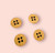 Buttons - 15mm Circle - BAMBOO