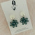 Statement Earrings -  FLOWER POWER METALS - You Choose Colour