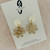 Statement Earrings -  FLOWER POWER METALS - You Choose Colour
