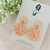 Statement Earrings - Dangle - Acrylic - PASTEL PINK/PEACH - Your Choice
