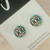 Stud Earrings - Glass Dome - DOG LOVE - Your Choice
