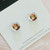 Mini Stud Earrings - Glass Dome - Girls/Kids - ANIMAL BOUQUET  -  Stud or Clipon - You Choose