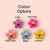 Stud Earrings - Acrylic - Flower Power - Pastels - Flower Shape - You Choose Colour