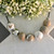 NEUTRALS - Necklace - Handmade Polymer Clay Necklace - Bead Necklace - NEUTRALS - You Choose