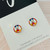 Mini Stud Earrings - Glass Dome -  Girls/Kids - MINI MICKEY MOUSE - Stud or Clipon - You Choose 