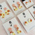 Stud Earrings - Polymer Clay - 'TEXTURED FLORAL - Sunshine Yellow' - Orange/Peach/Lemon Yellow/White - Regular Size