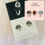 Mini Stud Earrings - Glass Dome -  Girls/Kids - MUSIC - Stud or Clipon - You Choose