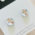 Mini Stud Earrings - Glass Dome - Girls/Kids - ANIMAL -  Stud or Clipon - You Choose