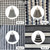 Hand Towel (with Crochet Top) - Blue/White Stripe (Blue3)