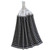 Hand Towel (with Crochet Top) - Black & White Check (Black5)