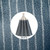 Hand Towel (with Crochet Top) - Blue & White Stripe (Blue 6)