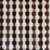 Hand Towel (with Crochet Top) - Chocolate Brown/Cream/White Check 