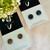 Stud Earrings - Glitter - Bronze or Black/Blue/Purple