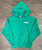 Seton Saints Kelly Green Full Zip Youth Hoodie - front