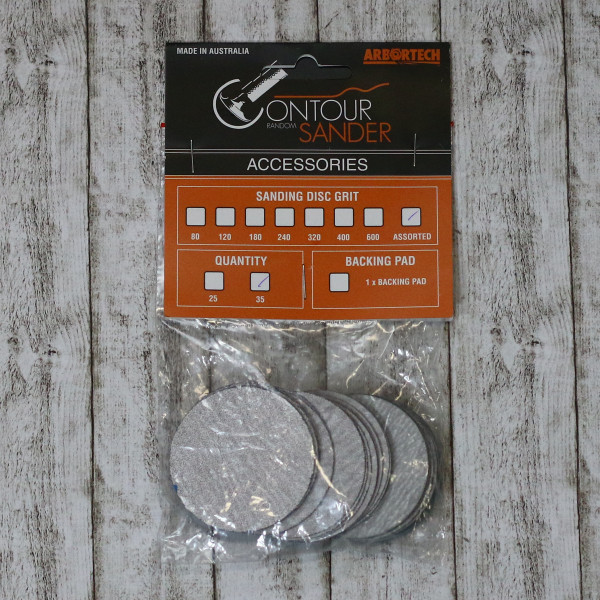 25 Pezzi fogli abrasivi di ricambio 50mm a grana mista K60 - K320 