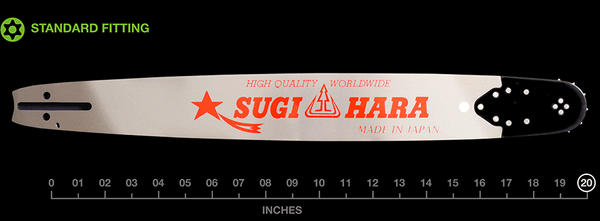 Barra Sugihara Pro Solid 20 ″ [50cm] .325 .058 K095