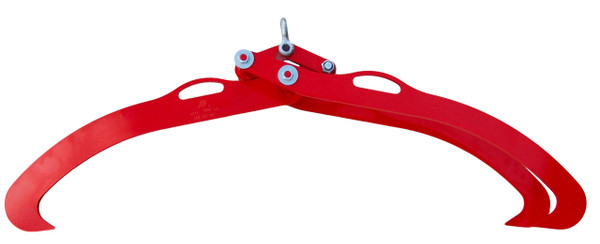 Pinza meccanica per il carico di legname 2000 kg con 3 bracci di presa