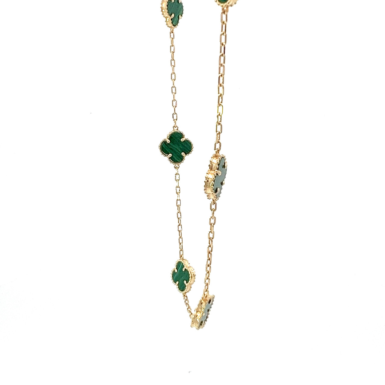 クローバー商店 18k Yellow Gold Wheat Link Chain