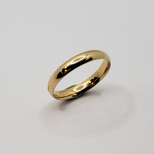 19.2k Portuguese Gold 4mm Wedding Band