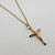 19.2k Portuguese Gold Cable Chain and Cross 2