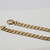 18k Yellow Gold Flat Bevel Anchor Bracelet