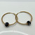 19.2k Portuguese Gold Conta Di Ojo Hoop Earrings