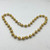 19.2k Portuguese Gold Viana Style Hollow Ball Necklace