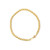 18k Yellow Gold Hollow Ball Bracelet