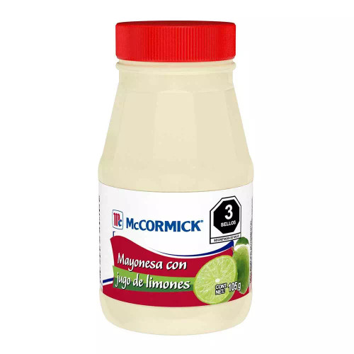 Mccormick Mayonesa No. 4 De 105 Gr