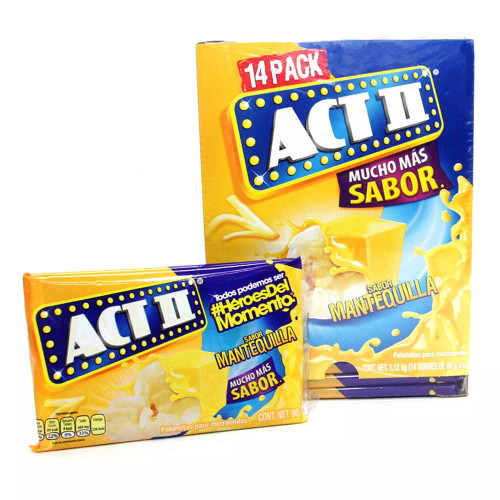 Act II Palomitas 80 Grs