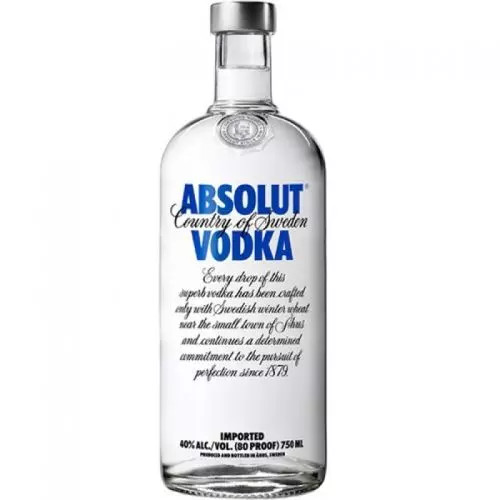 Vodka Absolut Azul 750 Mililitros